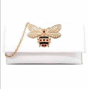 Rhinestone Bee Clutch